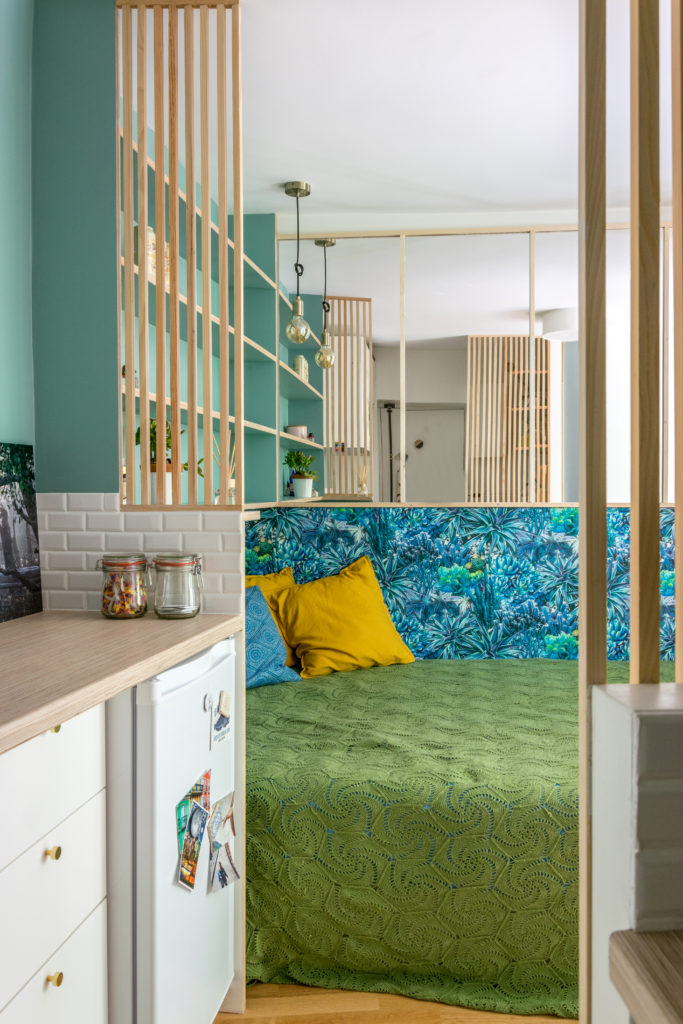 Studio-entrée cuisine-paris-savie