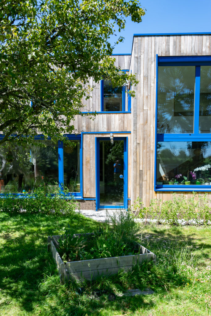 entrée,maison,passive,bois,bioclimatique,CARTIER