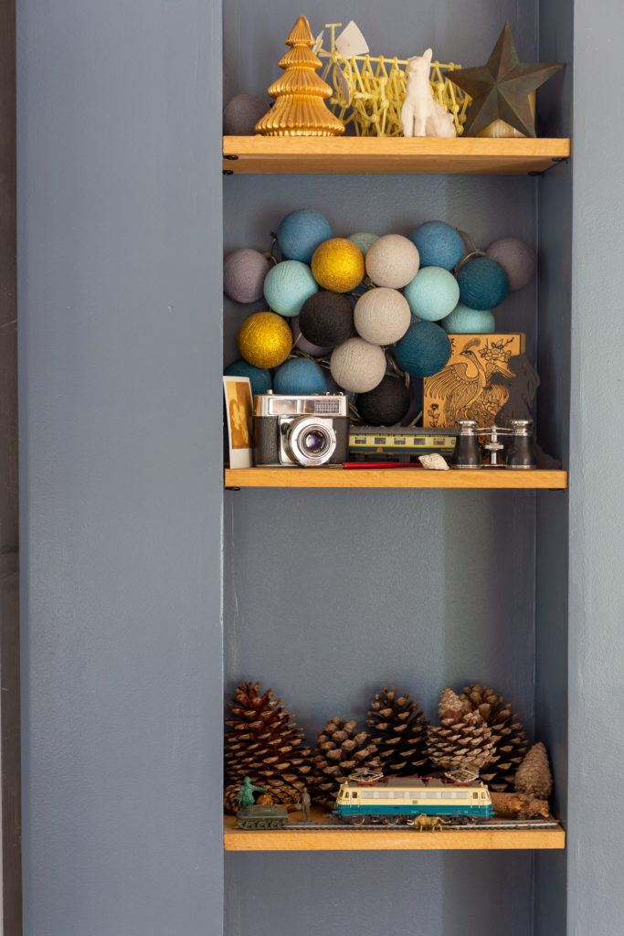 niche,meuble,bois,bleu,déco,couleur,JOINTO