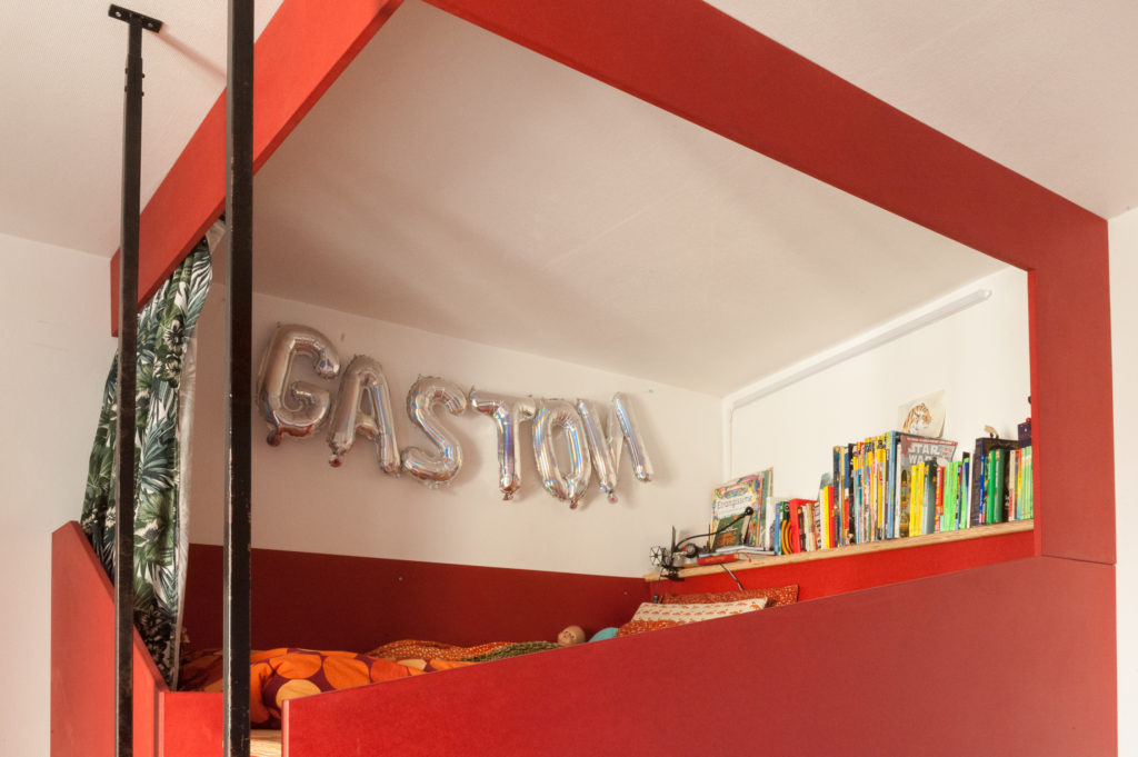 Création d'une cabane dans une chambre d'enfants - Maéma Architectes